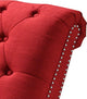 Yarmouth Chaise Lounge, Burgundy
