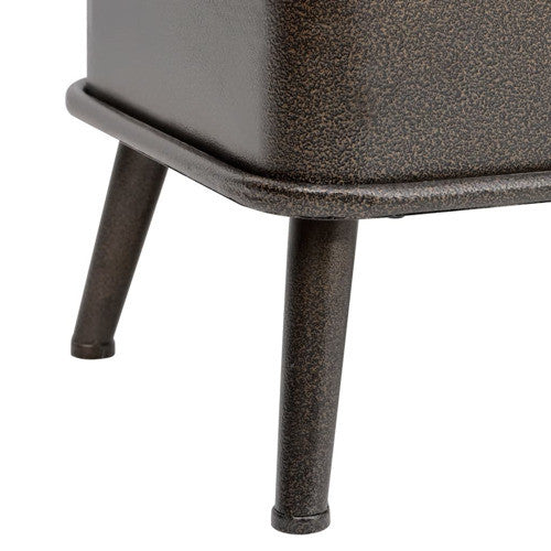 vidaXL Storage Bench Storage Bench for Entryway with Backrest Black Faux Leather