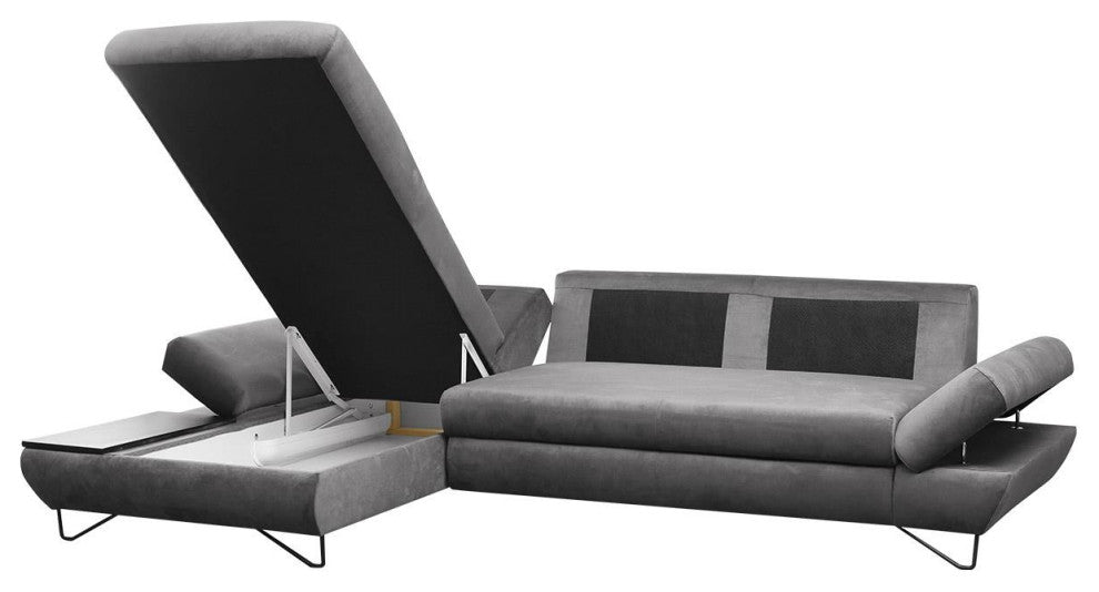 ASTRA Sectional Sleeper Sofa, Left