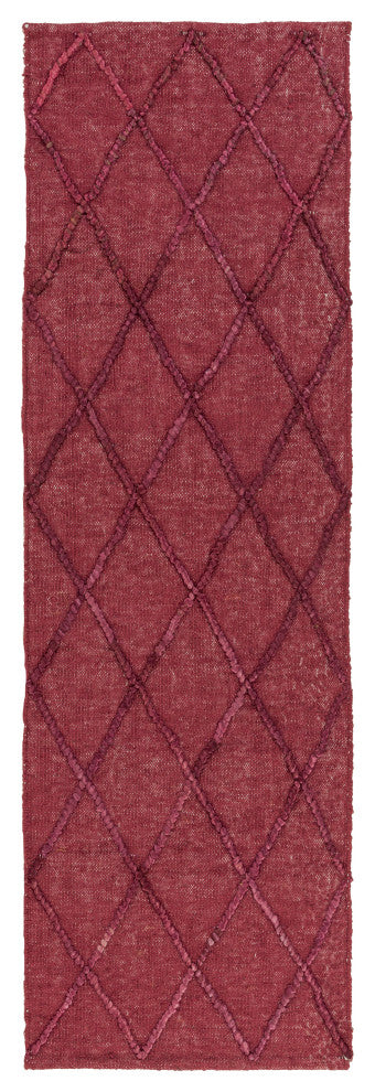 Surya Mateo MAE-1002 2'6"x8' Rug, Burgundy/Garnet