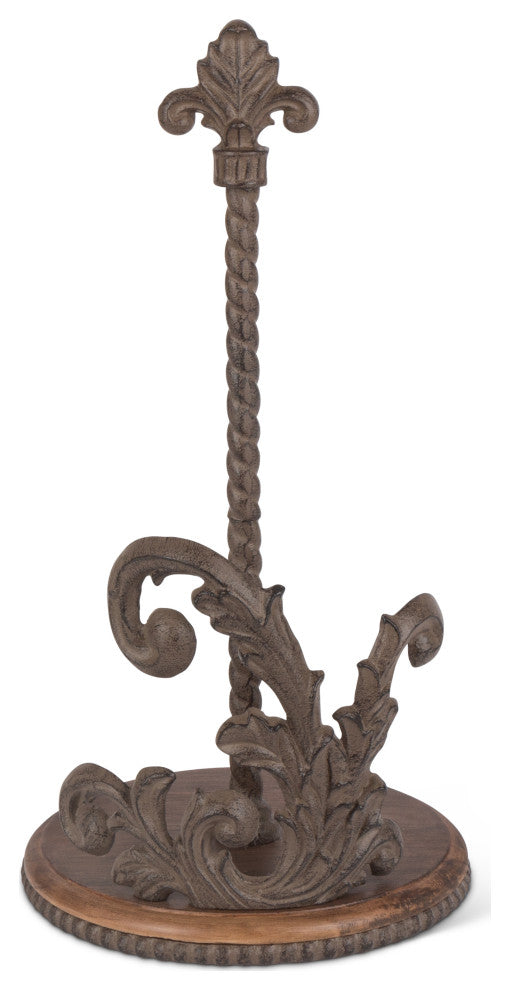 GG Collection Acanthus Metal Paper Towel Holder