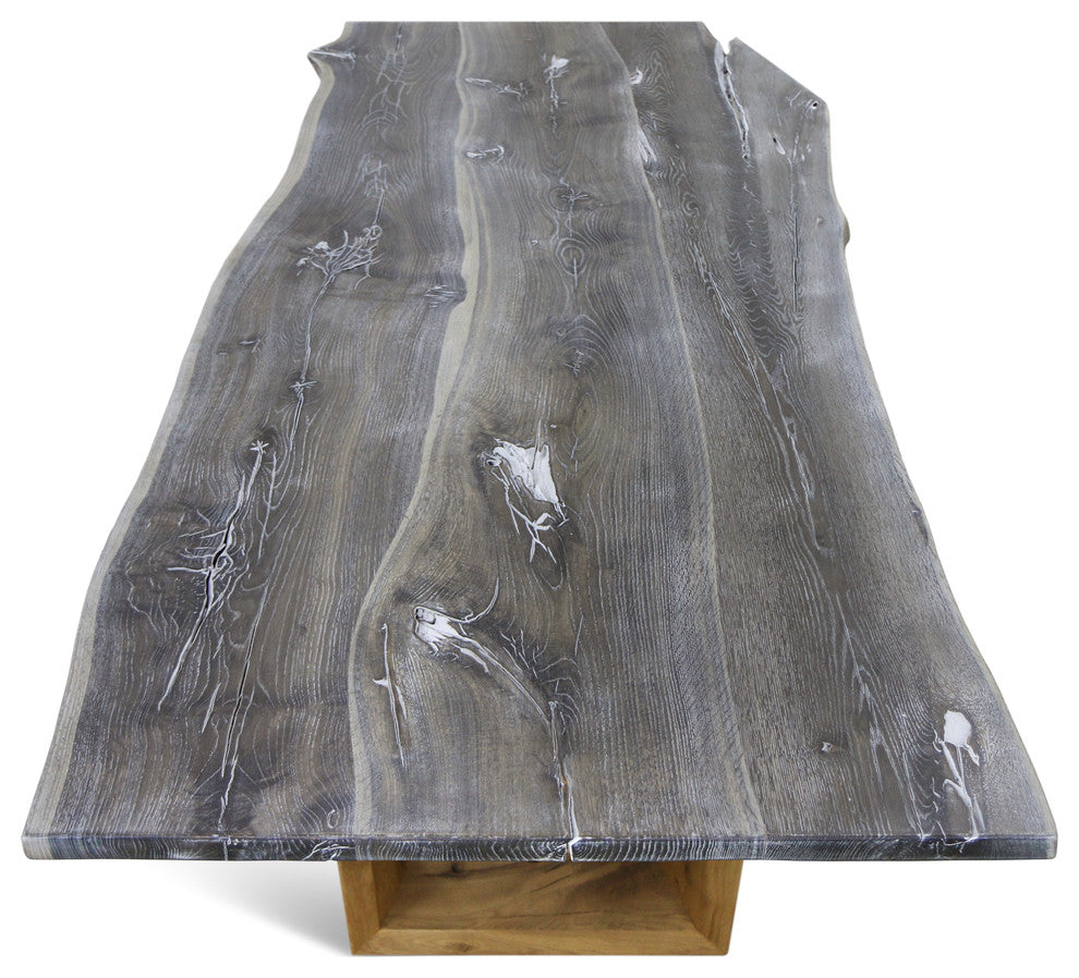 BAUM-KANTE 200 Solid Wood Dining Table