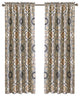Tradewinds 2 Piece Curtain Set, Multi, 60"x84"