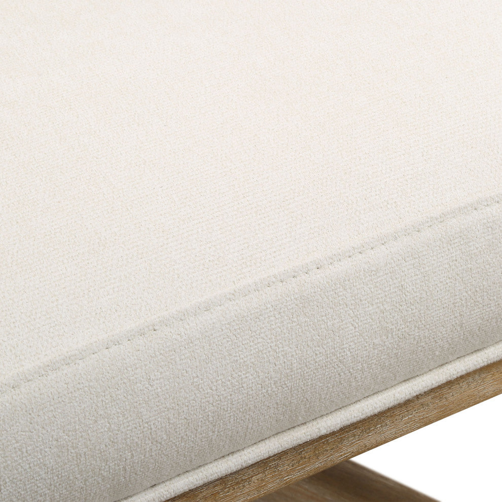 Uttermost - 23799 - Desk Chair - Lithe - Light Oak With Natural