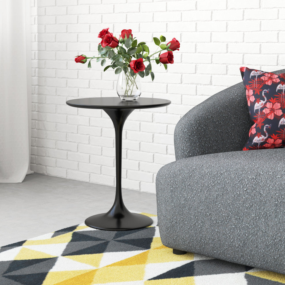 Wilco Side Table by Zuo, Black