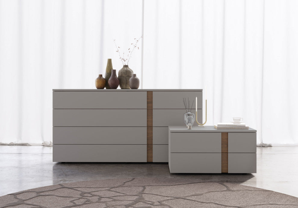 Sierra Nightstand Chateau Gray / Left-Facing