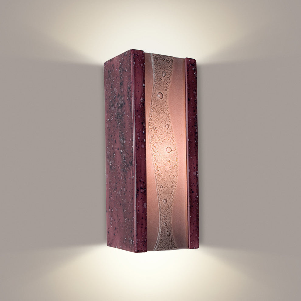 Bubbly Wall Sconce, Plum Jam and Amethyst, Bulb Type: E12