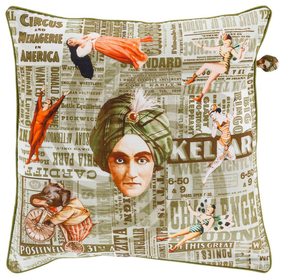 Surya Mind Games MNG-002 22" x 22" Pillow Cover