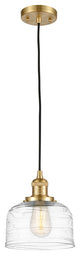 INNOVATIONS 201C-SG-G713-LED 1-Light Mini Pendant Satin Gold