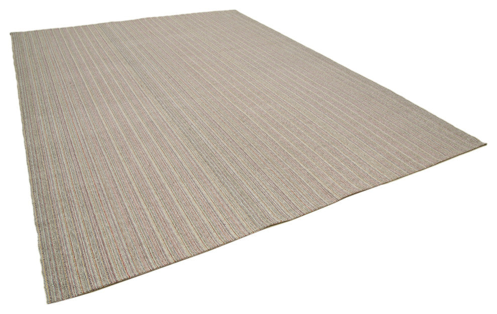 Rug N Carpet - Hand-knotted Turkish 9' 4'' x 12' 10'' Flatweave Wool Kilim Rug