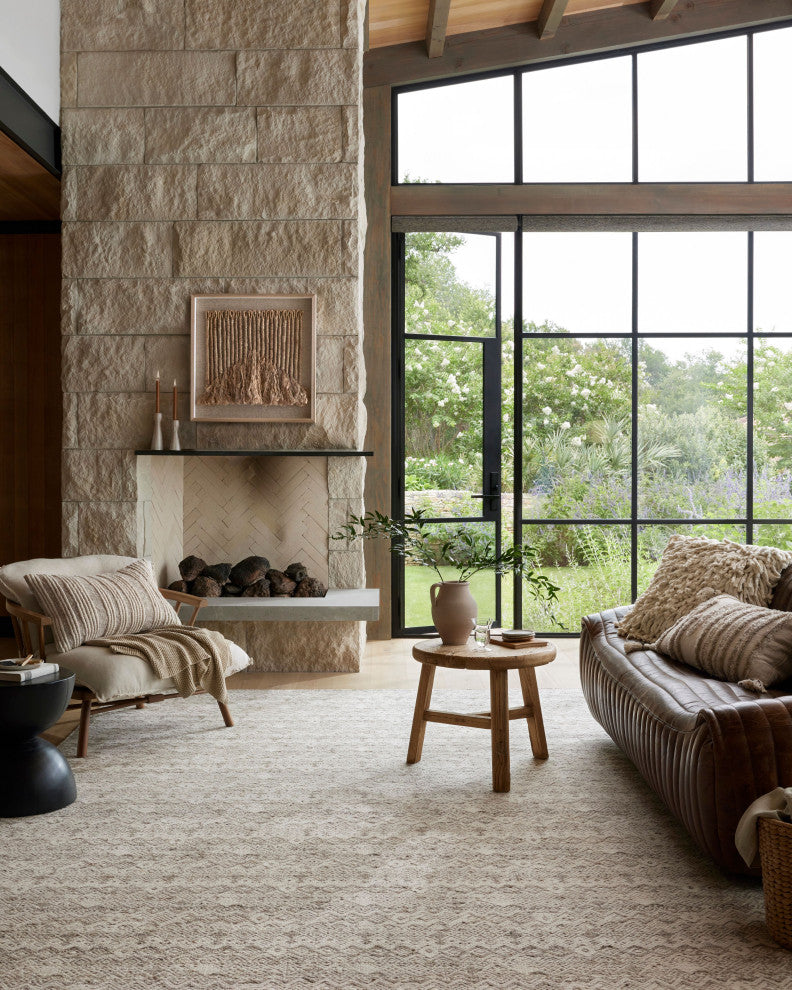 Loloi Raven Taupe / Grey 5'-6" x 8'-6" Area Rug
