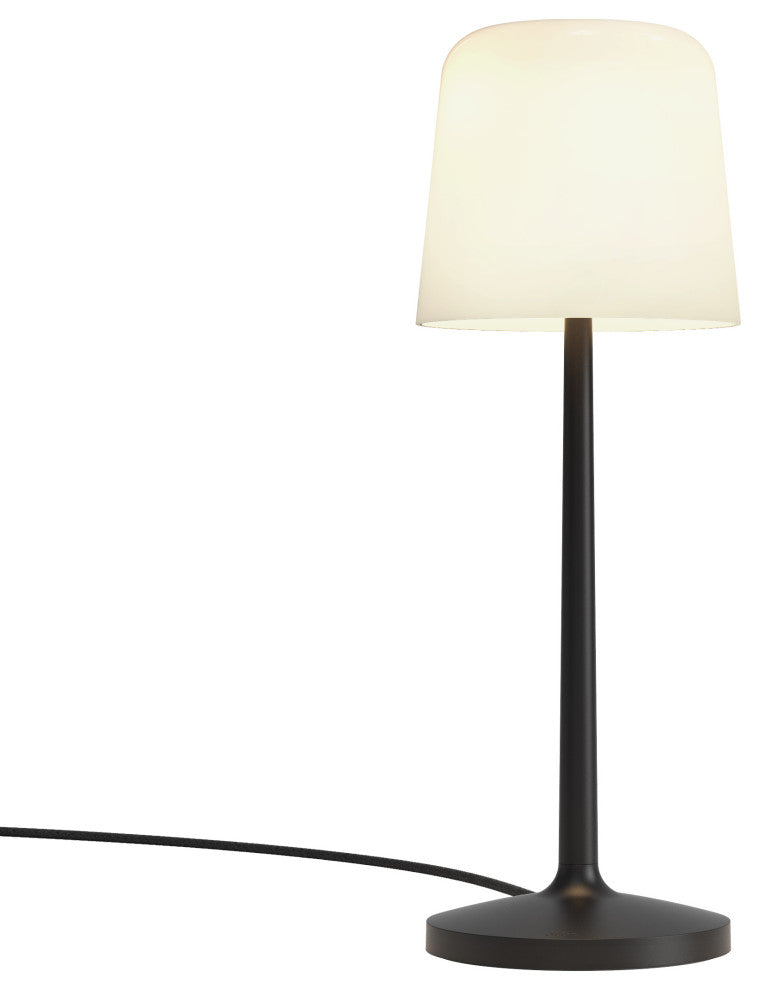Ella Table, Matt Black, Table Lamp