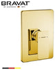 Bravat Gold Wall Mounted Shower Valve Mixer