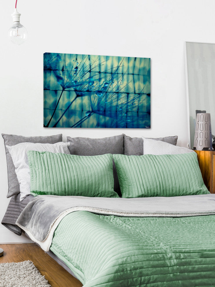"Dandelion Dew" Fine Art Canvas Print, 60"x40"