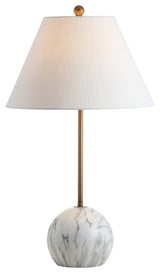 Miami Minimalist Resin/Metal LED Table Lamp
