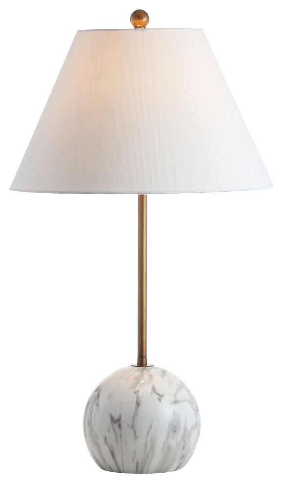 Miami Minimalist Resin/Metal LED Table Lamp