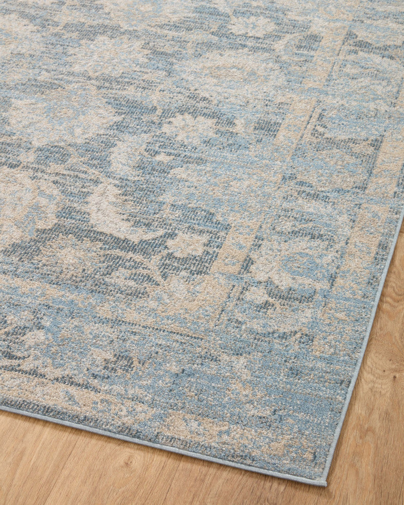 Loloi II Odette Sky / Beige 5''-3" x 7''-9" Area Rug