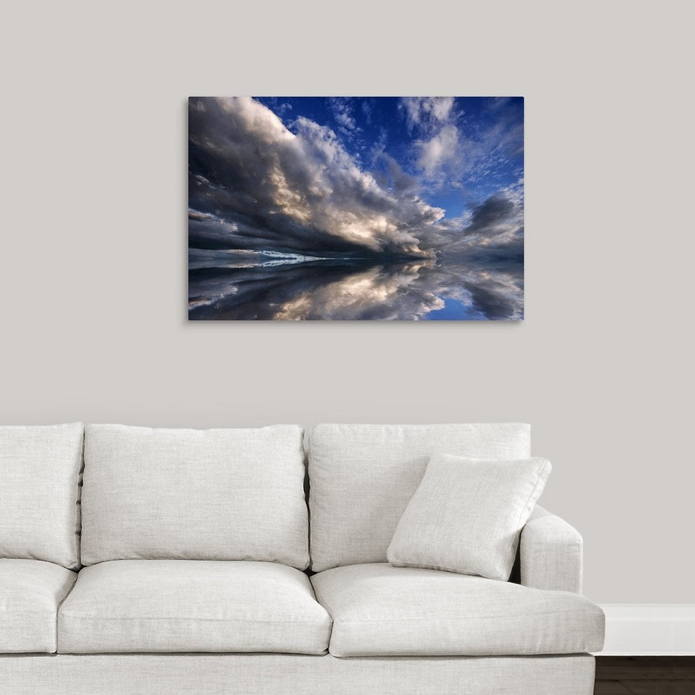 "Clouds World" Wrapped Canvas Art Print, 36"x24"x1.5"