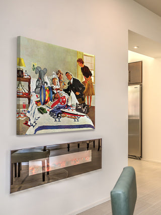 "Housecall" Painting Print on Canvas by George Hughes