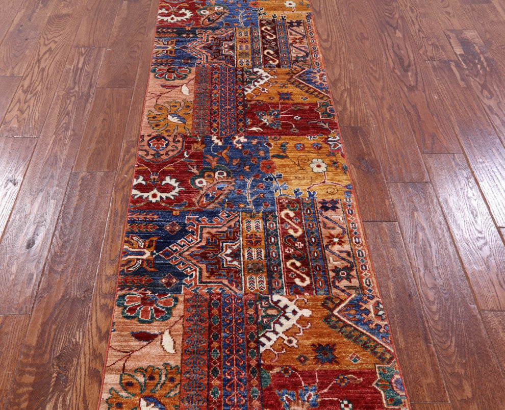 Runner Hand-Knotted Super Kazak Rug 2' 0" X 5' 11" - Q12800