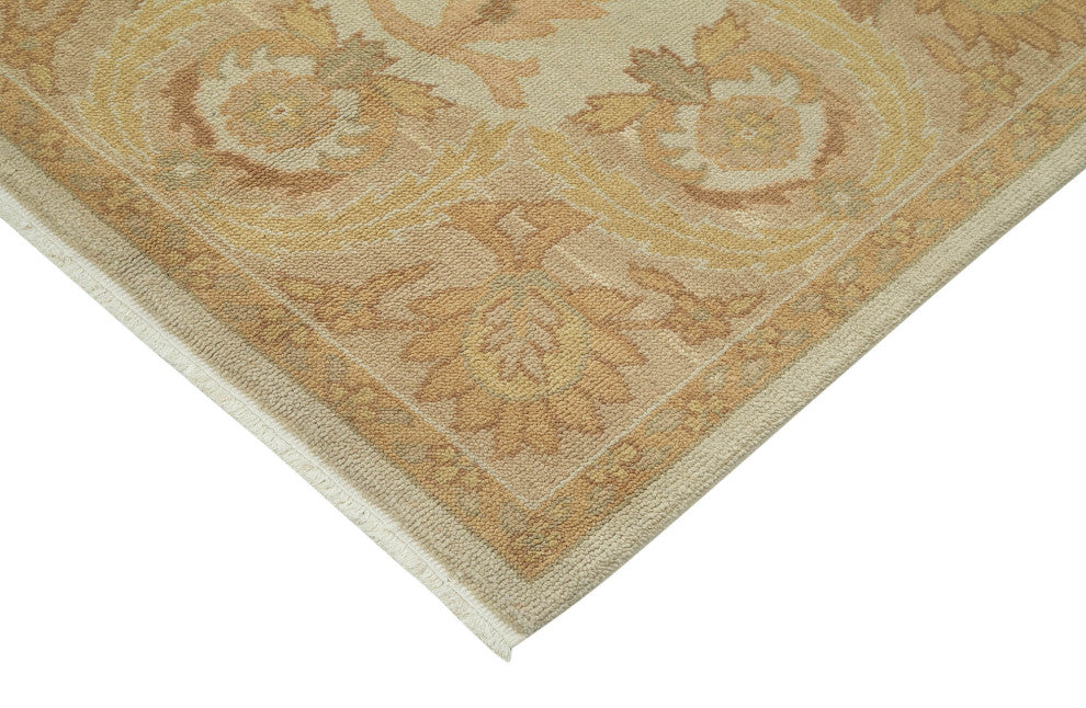 Rug N Carpet - Hand-Knotted Oriental 8' 0" x 10' 0" Unique Oushak Area Rug