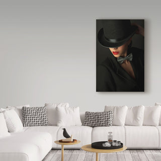 Livia Corcoveanu 'Mystery Under The Topper' Canvas Art, 47"x30"