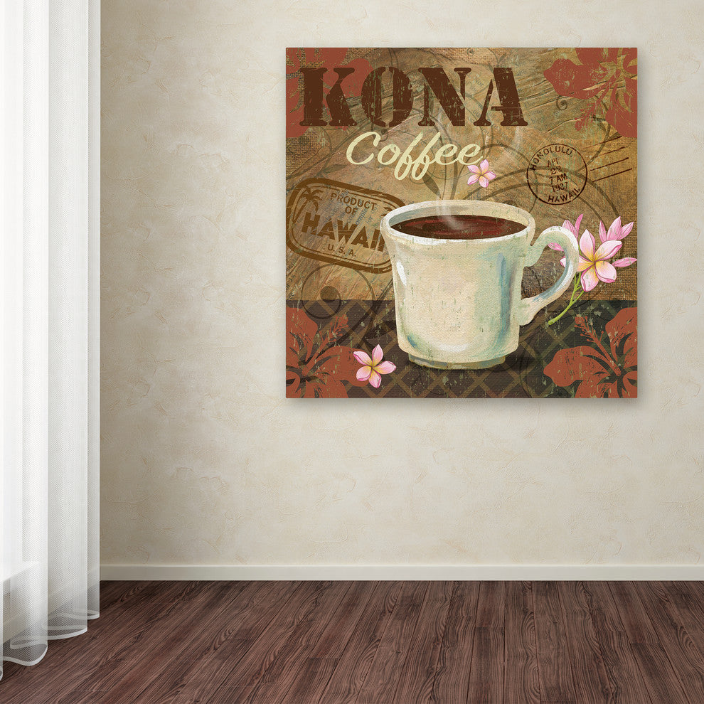 Fiona Stokes-Gilbert 'Kona Coffee' Canvas Art, 35 x 35