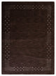 HAND KNOTTED LOOM WOOL ECO-FRIENDLY AREA RUGS - Rectangle, Brown, Contemporary