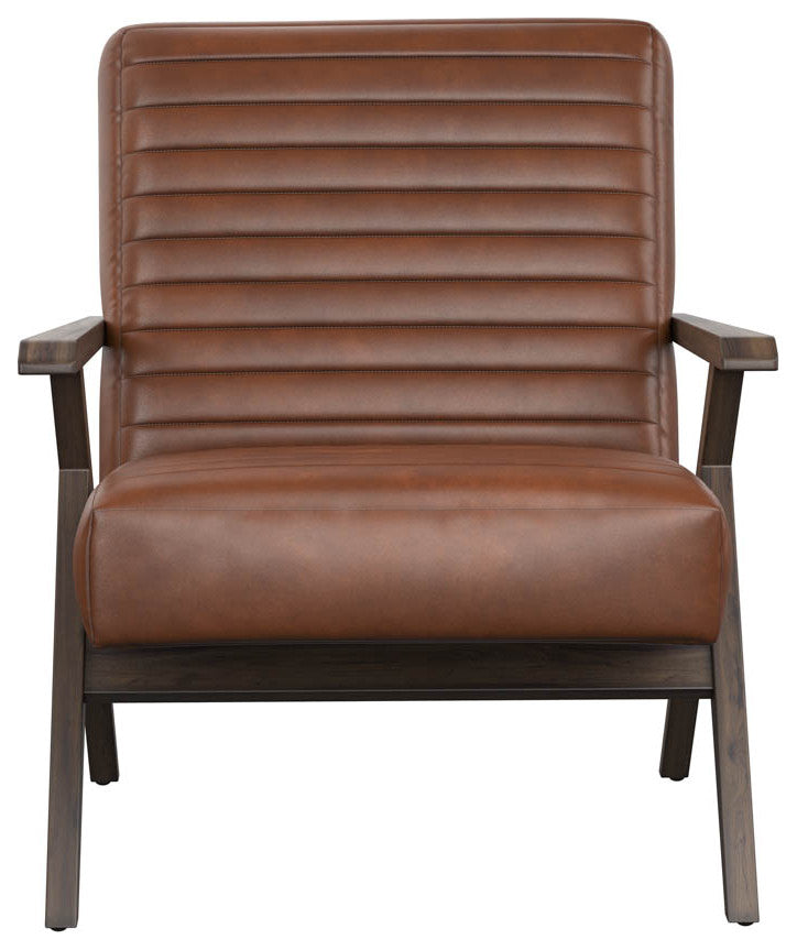 Peyton Lounge Chair, Bravo Cognac
