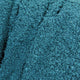 Fluffy Knitted Throw, Dark Teal, 50"x60"