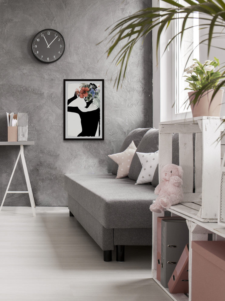 "Flawless" Framed Painting Print, 12x18