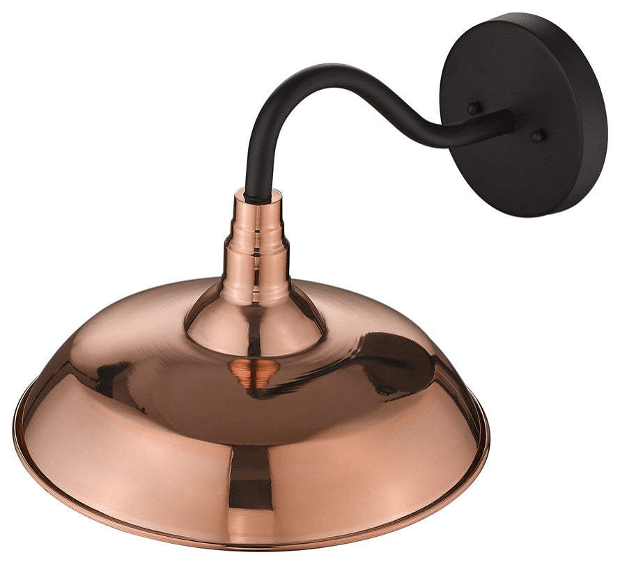 Burry 1-Light Copper Wall Light