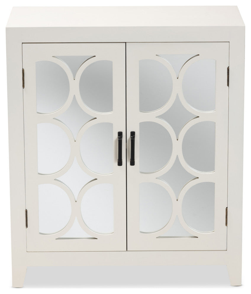 Dia Contemporary Sideboard, White