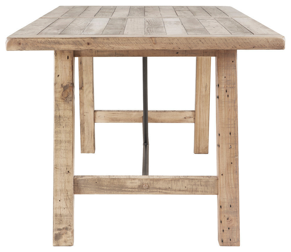 INK+IVY Sonoma Dining Bench, Natural, Natural, Dining Table