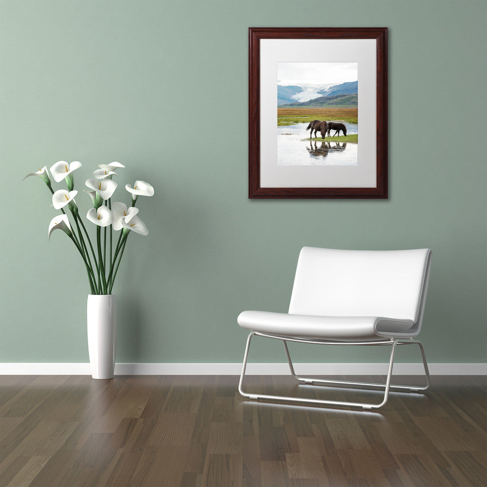 Philippe Sainte-Laudy 'The Time is Gone' Matted Framed Art