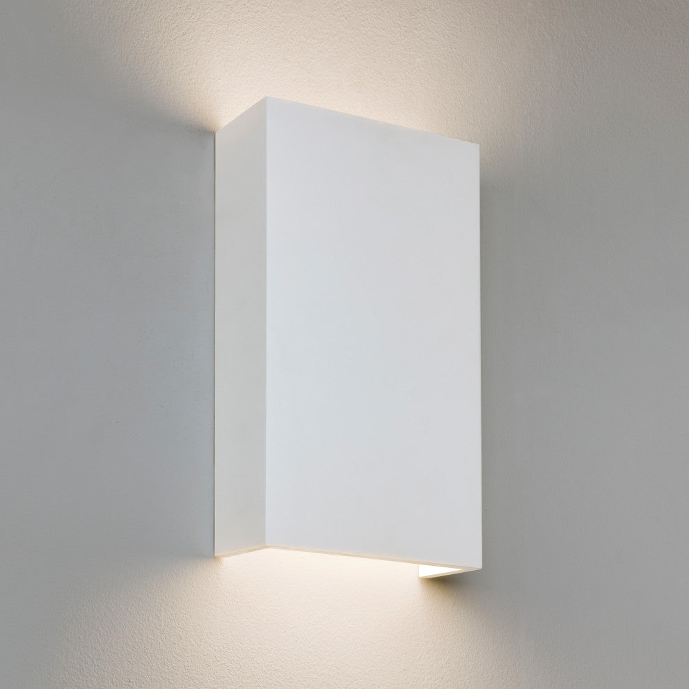 Astro Rio 190 LED 0-10V, Dimmable Indoor Wall Light Paintable Plaster