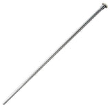 3/8"x20" Flat Head Toilet Supply Riser, Polished Chrome