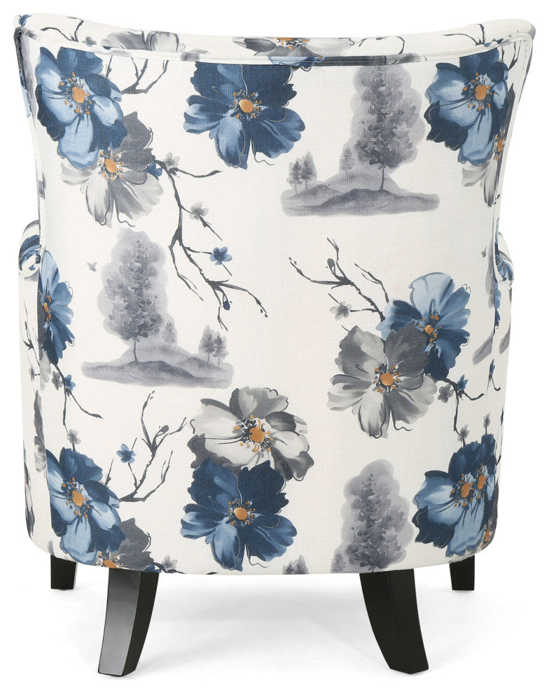 GDF Studio Oliver Contemporary Fabric Upholstered Club Chair