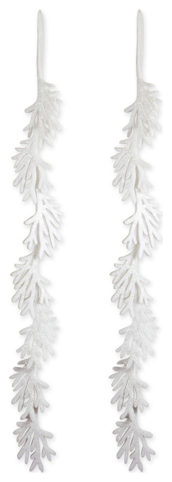 Hanging Foam Garland Leaves, Set of 2