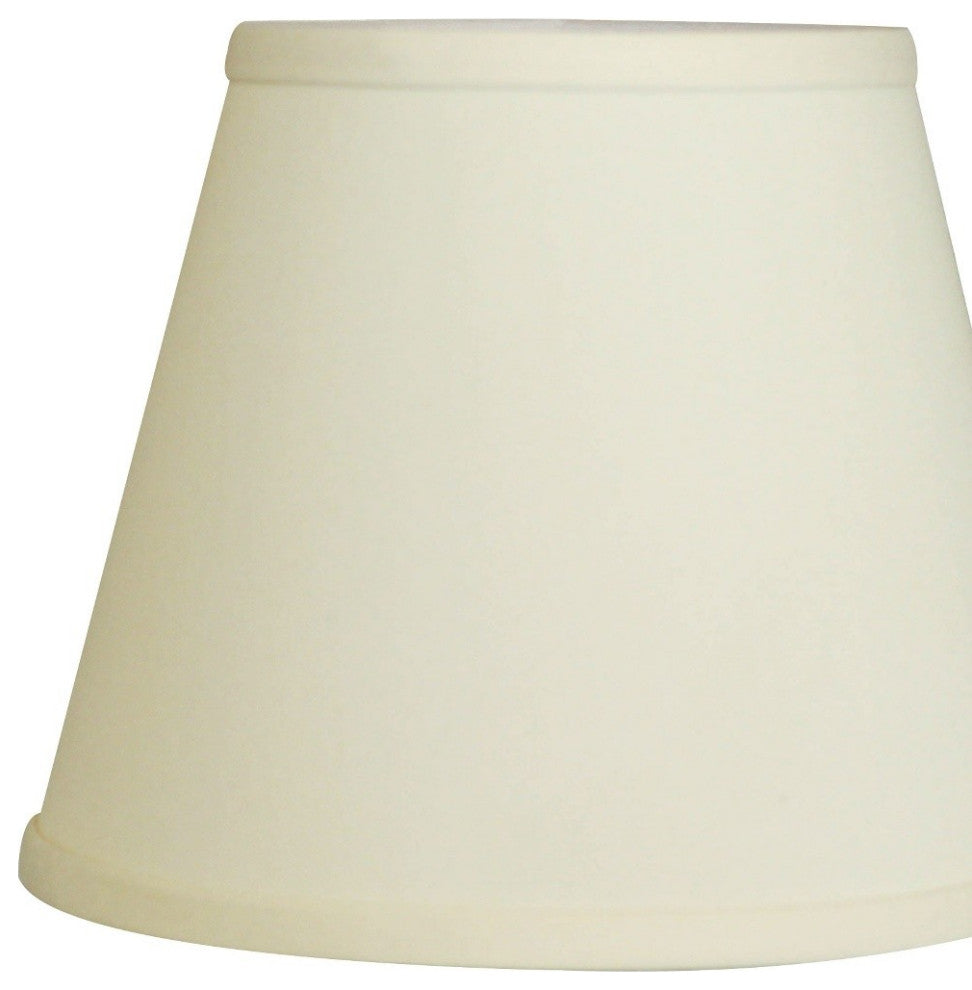 8" Ivory Hardback Empire No Slub Lampshade