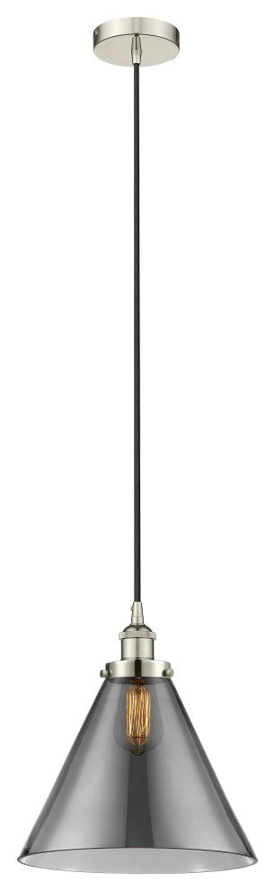 Innovations 616-1PH-PN-G43-L-LED 1-Light Mini Pendant, Polished Nickel