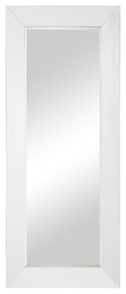 Uttermost Tybee White Oak Leaner Mirror