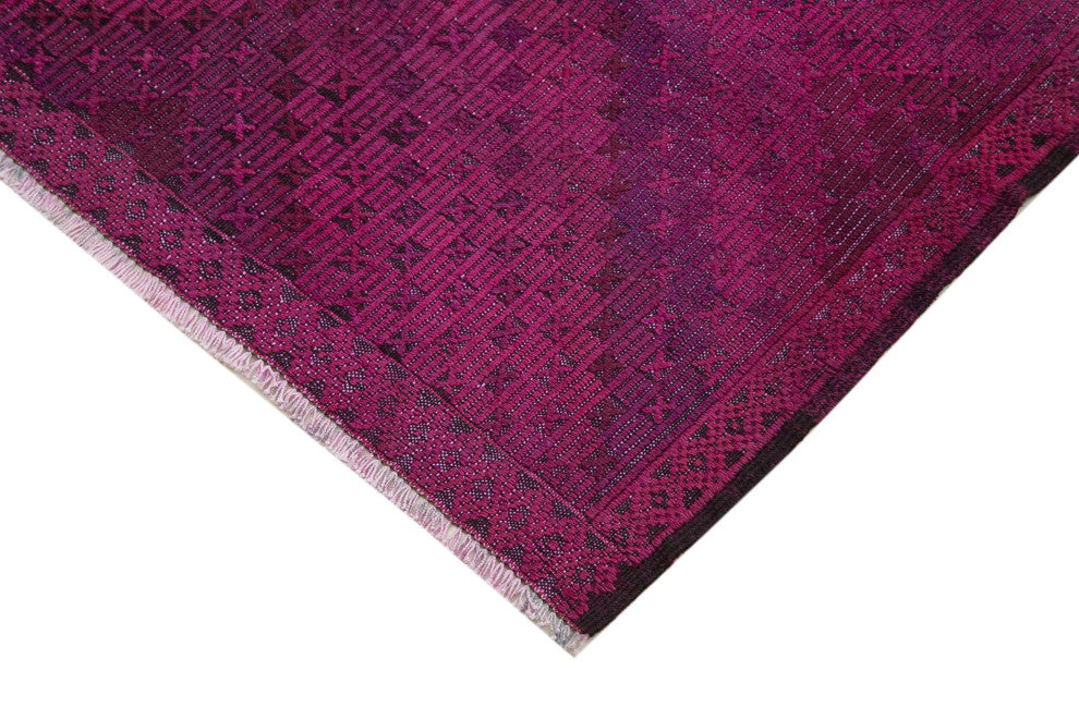 Rug N Carpet - Hand-knotted Turkish 5' 9'' x 11' 8'' Tribal Wool Kilim Rug