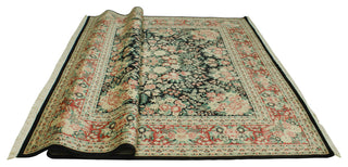Pak-Persian Courtena Black/Red Rug, 8'0x10'1