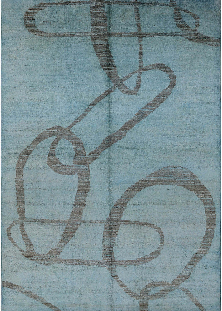 Ahgly Company Indoor Rectangle Mid-Century Modern Area Rugs, 2' x 4'