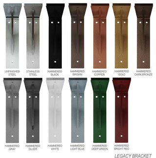 2"W x 18"D x 18"H Legacy Bracket, Steel