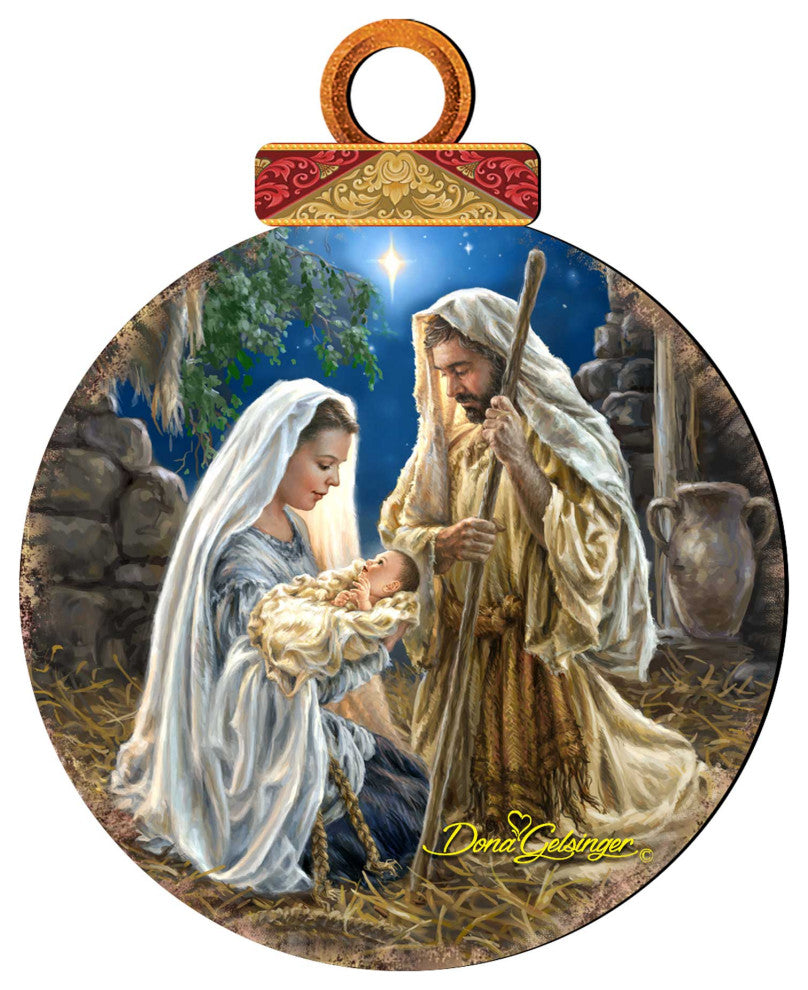 Glory to God Ornament Ball