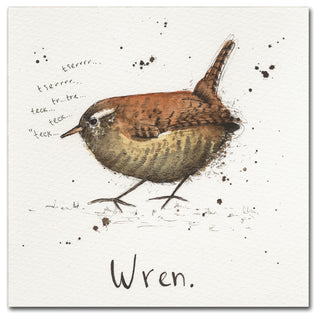 Michelle Campbell 'Wren' Canvas Art, 18" x 18"