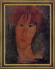 Amedeo Modigliani Portrait of Pardy - 21" x 28" Framed Premium Canvas Print
