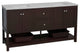 Kitchen Bath Collection Lakeshore 72" Double Vanity, Chocolate, Engineered Carrara